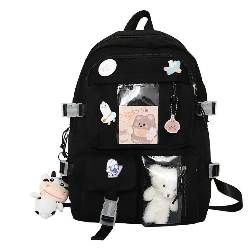 15.6" Laptop School Backpack – Padded Campus Rucksack