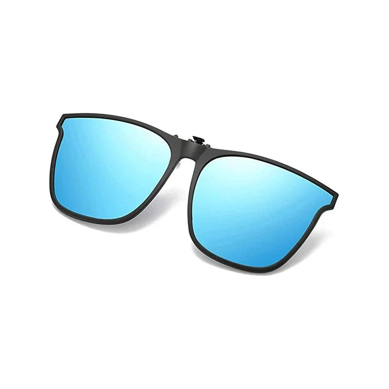 Polarised Clip-On Flip-Up Sunglasses – For Glasses