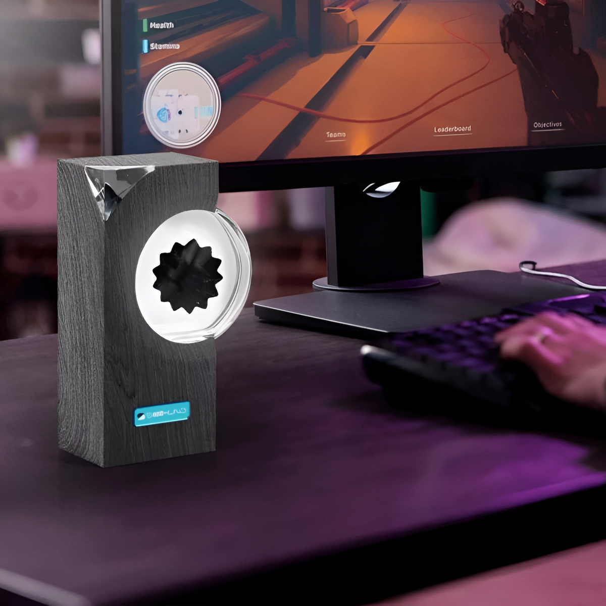 Ferrofluid Sound Visualiser – Music Reactive Desk Display