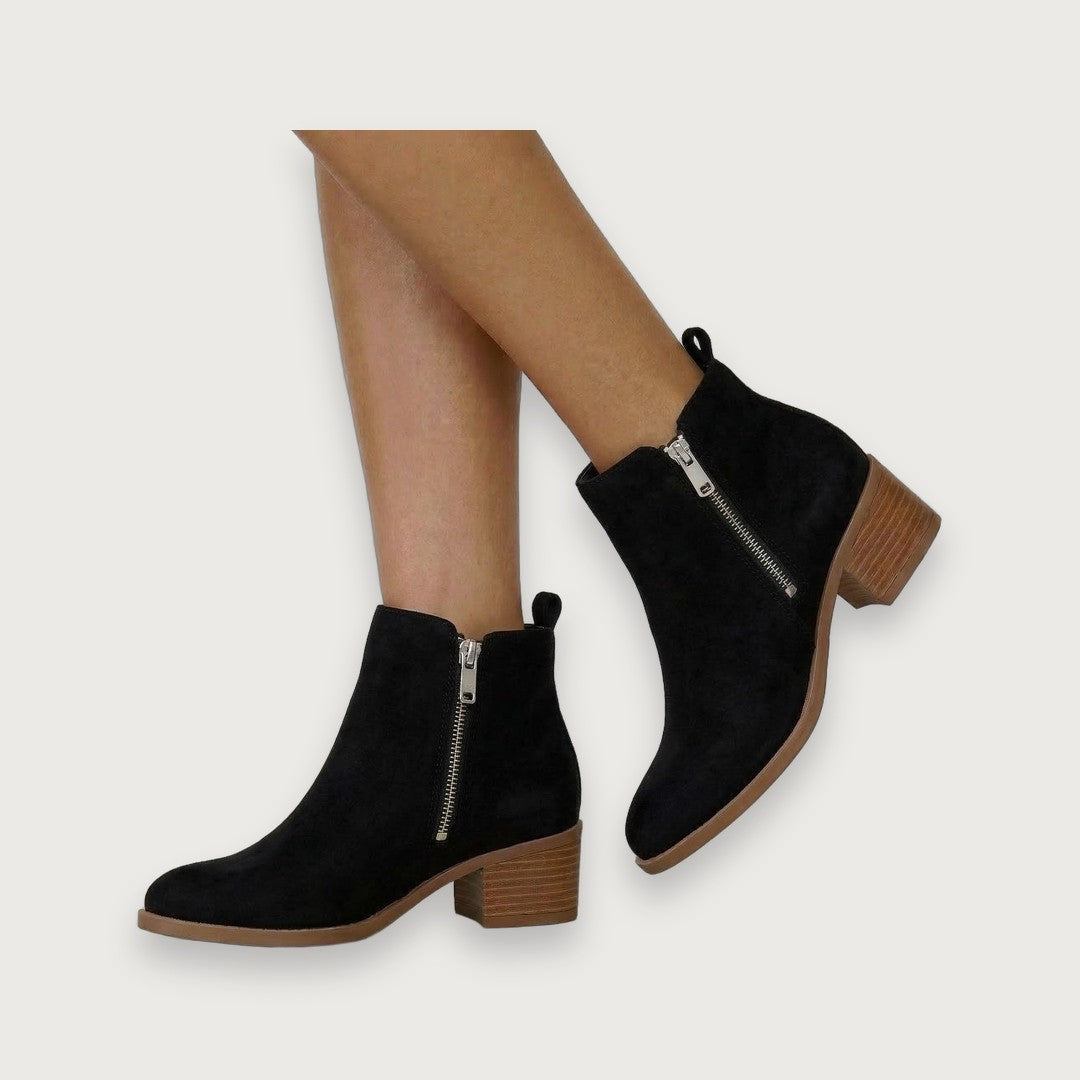 Women's Side-Zip Ankle Boots