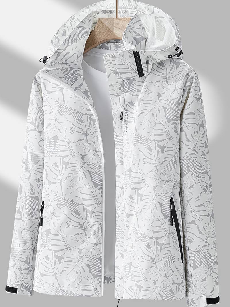 Women’s Lightweight Hooded Jacket with Adjustable Hood