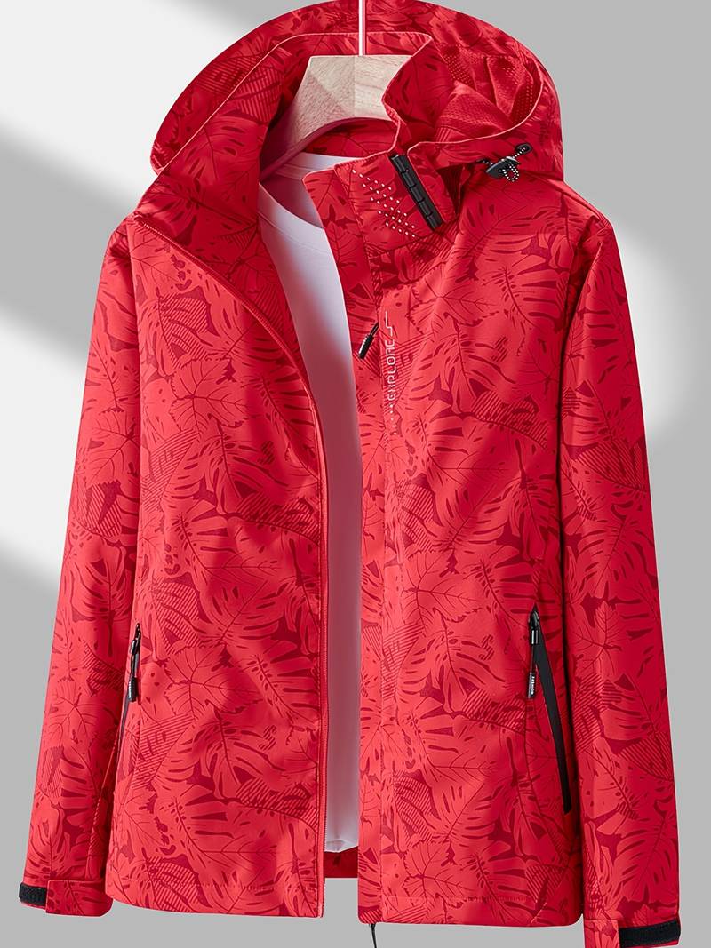 Women’s Lightweight Hooded Jacket with Adjustable Hood