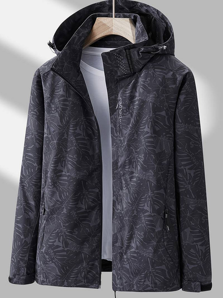 Women’s Lightweight Hooded Jacket with Adjustable Hood