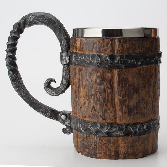 Viking-Inspired Insulated Tavern Mug