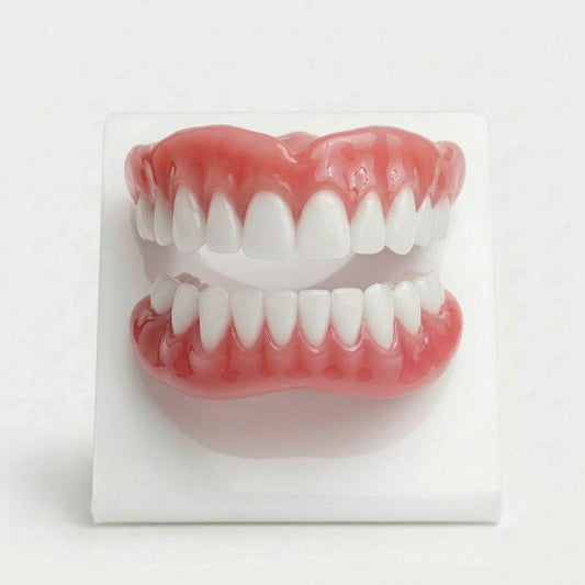 Removable Dental Comfort Set – Flexible Fit Silicone Upper & Lower Daily Support