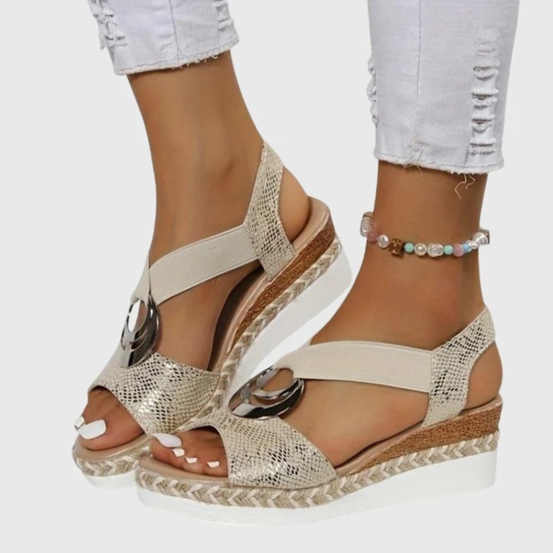 Women’s Orthopaedic Espadrille Platform Sandals