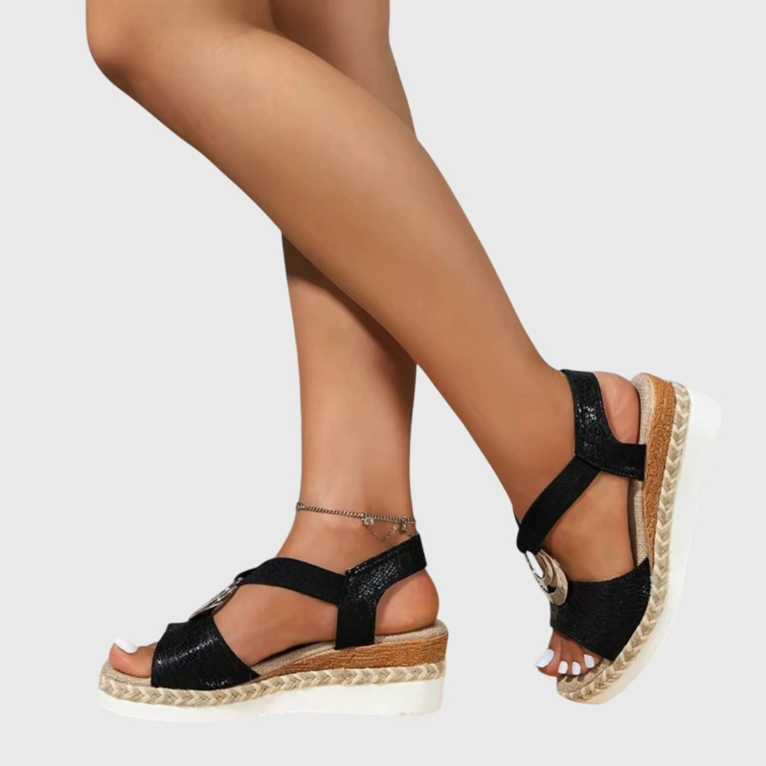 Women’s Orthopaedic Espadrille Platform Sandals