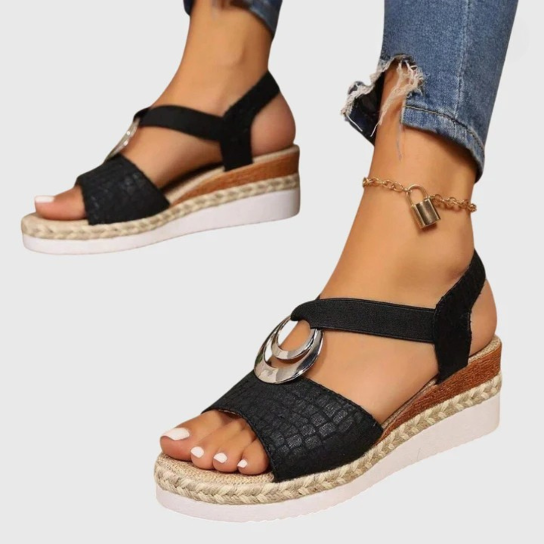 Women’s Orthopaedic Espadrille Platform Sandals