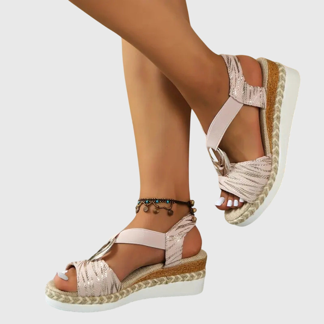 Women’s Orthopaedic Espadrille Platform Sandals