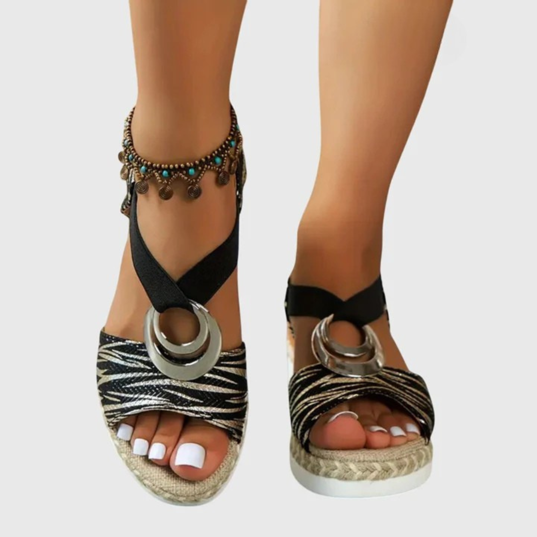 Women’s Orthopaedic Espadrille Platform Sandals
