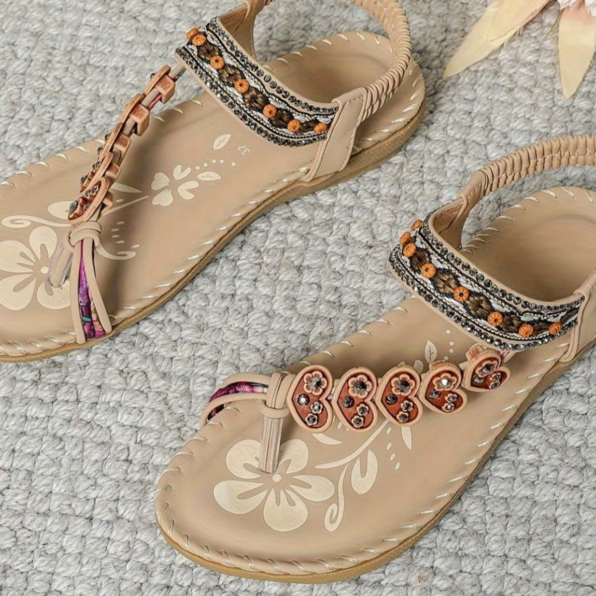 Women’s Orthopaedic Boho T-Strap Sandals