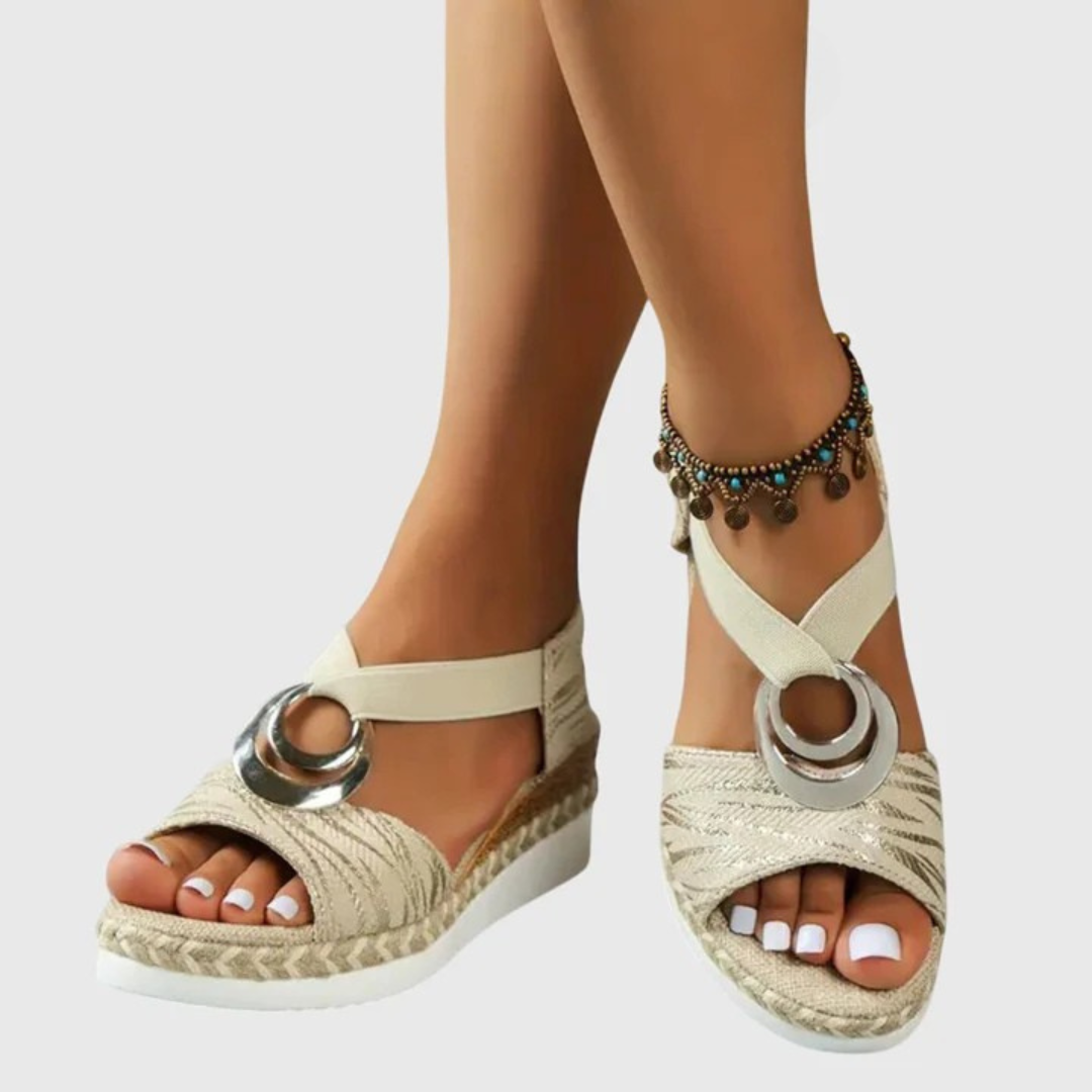 Women’s Orthopaedic Espadrille Platform Sandals