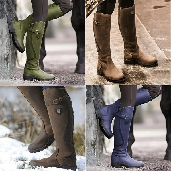 Women’s Lace-Up Outdoor Boots – Cushioned Everyday Style
