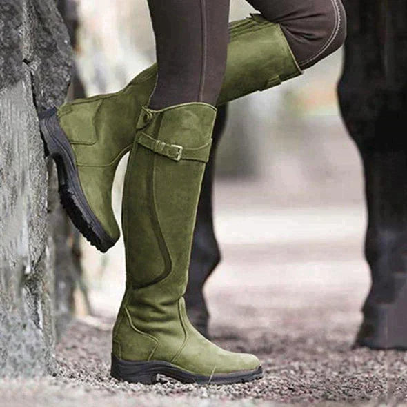 Women’s Lace-Up Outdoor Boots – Cushioned Everyday Style